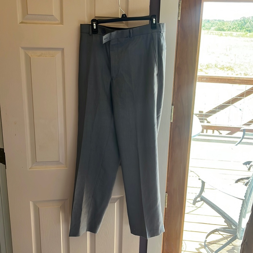 Gray dress pants